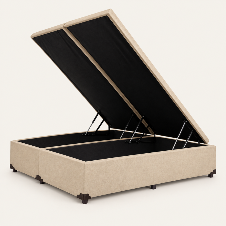 Cama box baú na Casa Mais Design, loja de móveis na Vila Maria
